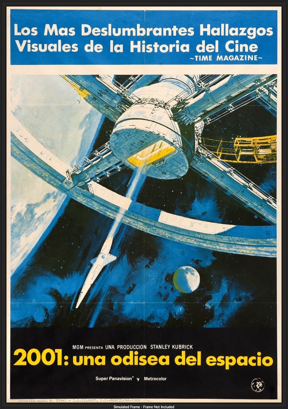 电影2001太空漫游海报